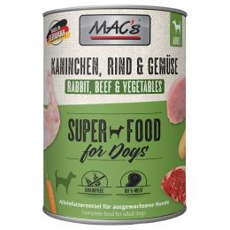 MAC's Adult 6 x 800 g - Kaninchen & Gemüse