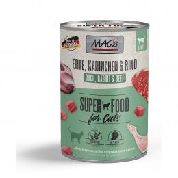 MAC's CAT Ente, Kaninchen und Rind 12x400g