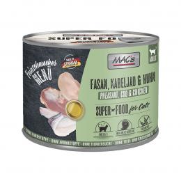 MAC's Cat Feinschmecker Fasan, Kabeljau und Huhn 6x200g