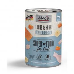 MAC's Cat Fleischmenü Lachs und Hühnchen 24x400g