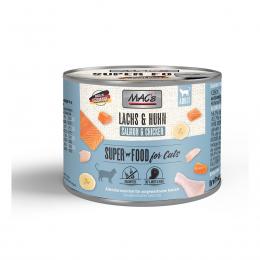 MAC's Cat Fleischmenü Lachs und Hühnchen 6x200g