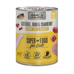 MAC's CAT Geflügel & Cranberry 12x800g