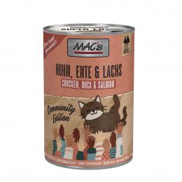 MAC's Cat Huhn, Ente und Lachs 400g 6x400 g