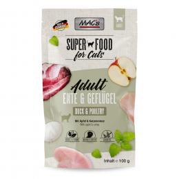 Angebot für MAC´s Cat Pouch 12 x 100 g - Ente & Geflügel - Kategorie Katzenfutter & Zubehör / Katzenfutter nass / MAC´s / Beutel.  Lieferzeit: 1-2 Tage -  jetzt kaufen.