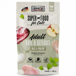 MAC's Cat Pouchpack Ente & Geflügel 12 x 100 g (11,49 € pro 1 kg)