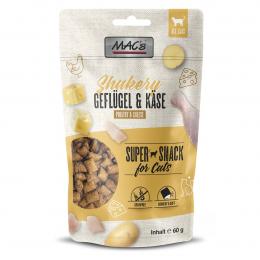 MAC's Cat Shakery Snacks Geflügel & Käse 3x60g