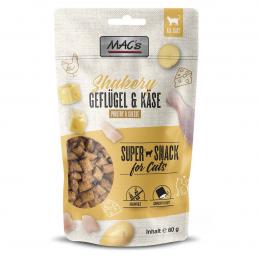 MAC's Cat Shakery Snacks Geflügel und Käse 5x60 g