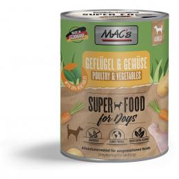 MAC's Dog Gefl�gel & Gem�se 800 g (3,99 € pro 1 kg)
