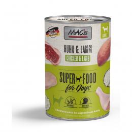 MAC's DOG Huhn & Lamm 12x400g