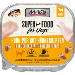 MAC's Dog Huhn pur mit Hühnerherzen 10x150g
