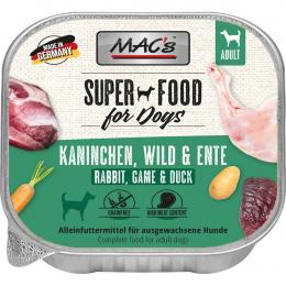MAC's Dog Kaninchen, Wild und Ente 10x150g