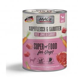 MAC's Dog Kopffleisch und Karotten 6x800g