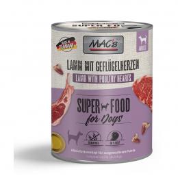 MAC's Dog Lamm mit Geflügelherzen 12x800g