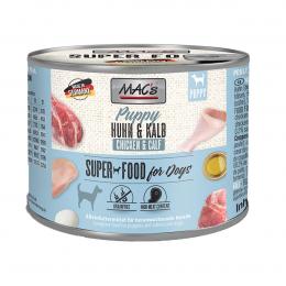 MAC's Dog Puppy Huhn und Kalb 6x200g
