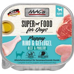 MAC's Dog Puppy Rind und Geflügel 10x150g