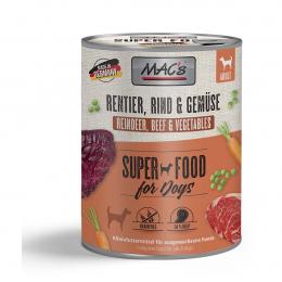 MAC's Dog Rentier, Rind und Gemüse 24x800g