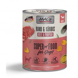 MAC's Dog Rind und Kürbis 24x800g