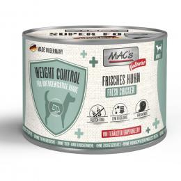 Angebot für MAC's Dog Vetcare Gewichtskontrolle 6 x 200 g - Huhn - Kategorie Hundefutter & Zubehör / Hundefutter nass / MAC's Vetcare / -.  Lieferzeit: 1-2 Tage -  jetzt kaufen.