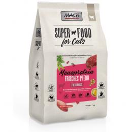 MAC's Superfood for Cats Adult Monoprotein Pferd - Sparpaket 2 x 7 kg