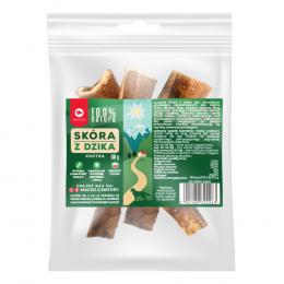 Maced Wildschwein-Haut - 100 g (2 x ca. 6-14 cm)