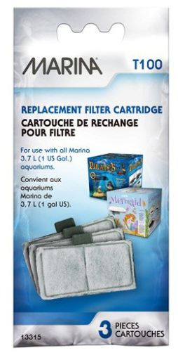 Marina Marina T100 Ersatz 3.7L (1 Us Gal) Aquarium Filter 45 Gr