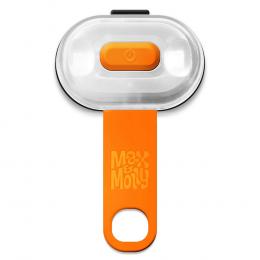 Max & Molly Matrix Ultra LED Safety light - orange