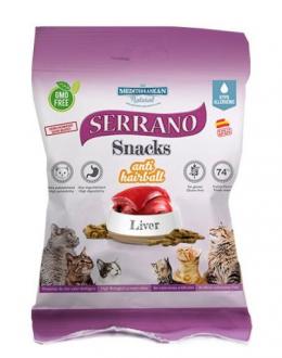 Mediterranean Natural Mdt Serrano Snack Cats Leber Und Anti Hairball