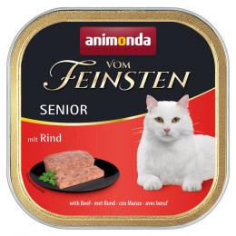 Megapack animonda vom Feinsten Senior 72 x 100 g - Rind