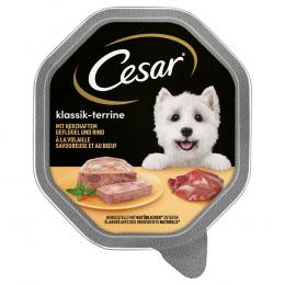 Megapack Cesar Schale 28 x 150 g - Klassik-Terrine mit Huhn und Rind