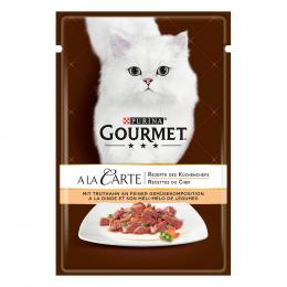 Angebot für Megapack GOURMET A la Carte 26 x 85 g - Truthahn und Gemüse - Kategorie Katze / Katzenfutter nass / Gourmet Perle/Soup / A la Carte.  Lieferzeit: 1-2 Tage -  jetzt kaufen.