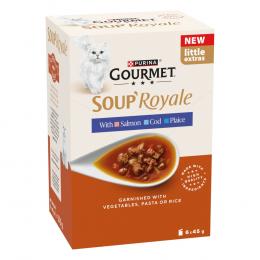 Megapack Gourmet Soup Royale 24 x 45 g - Fischauswahl (3 Sorten)