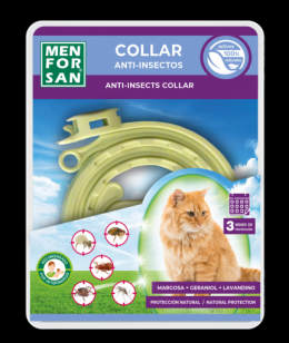 Men For San Natürliches Abwehrhalsband Für Katzen 33 Cm