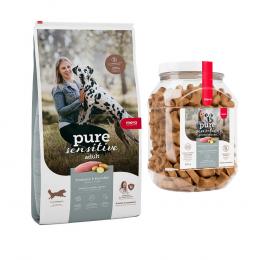 mera pure sensitive Kombi-Paket: 12,5 kg Trockenfutter + 3 x 600 g Goody Snacks - Adult Truthahn & Kartoffel getreidefrei 12,5 kg + Goody Snacks Truthahn & Kartoffel 3 x 600 g