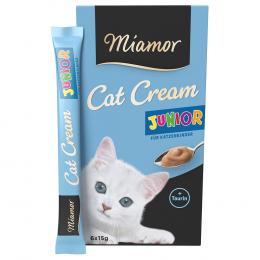 Miamor Cat Cream Junior-Cream - 6 x 15 g
