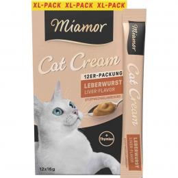 Miamor Cat Cream Leberwurst-Cream XL-Pack 2x12x16 g