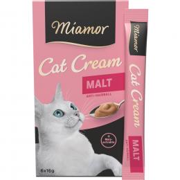 Miamor Cat Snack Malt-Cream - 6 x 16 g