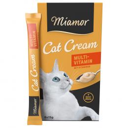 Miamor Cat Snack Multi-Vitamin Cream -Sparpaket 24 x 15 g