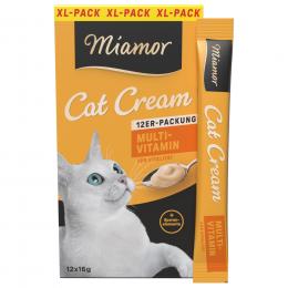 Miamor Cat Snack Multi-Vitamin Cream - Sparpaket: 24 x 16 g
