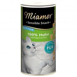 Miamor Crispy Sensible Snack Kitten Huhn Pur 30g 12x30g