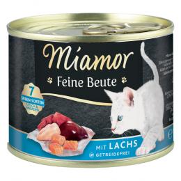 Angebot für Miamor Feine Beute 12 x 185 g - Lachs - Kategorie Katze / Katzenfutter nass / Miamor / Miamor Feine Beute.  Lieferzeit: 1-2 Tage -  jetzt kaufen.