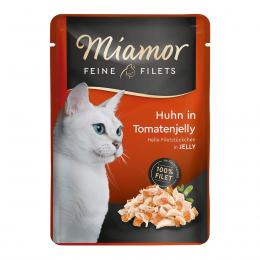 Miamor Feine Filets Huhn in Tomatenjelly im Frischebeutel 24x100g