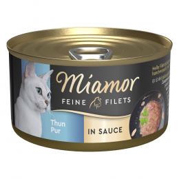 Miamor Feine Filets in Soße 24 x 85 g - Thunfisch pur