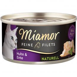 Miamor Feine Filets naturell Huhn und Ente 48x80g