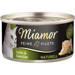 Miamor Feine Filets naturell Huhn und Gemüse 24x80g