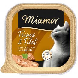 Miamor Feines und Filet Geflügel Pur mit Huhn 16x100 g