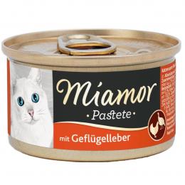 Miamor Pastete Geflügelleber 12x85g