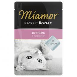 Miamor Ragout Royale - gemischtes Paket - 12 x 100 g Multi-Mix Cream (4 Sorten)