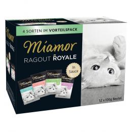 Miamor Ragout Royale - gemischtes Paket - 12 x 100 g Soße (4 Sorten)