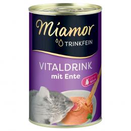 Angebot für Miamor Trinkfein Vitaldrink 24 x 135 ml - Ente - Kategorie Katze / Spezial- & Ergänzungsfutter / Katzenmilch / Alternative Trinksnacks.  Lieferzeit: 1-2 Tage -  jetzt kaufen.