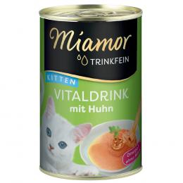 Miamor Trinkfein Vitaldrink 24 x 135 ml - Kitten mit Huhn
